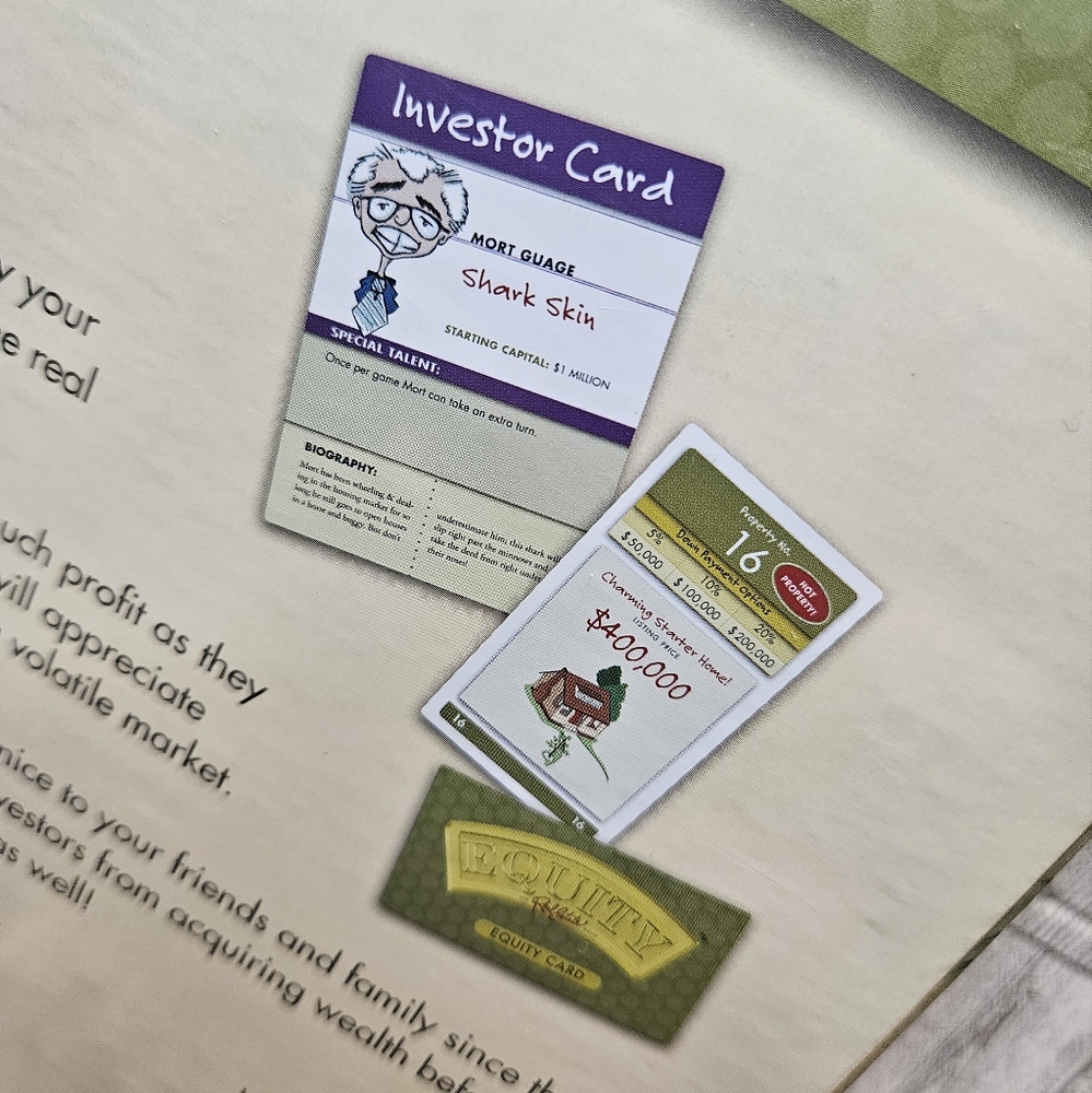 Equity The Real Estate Board Game - Strategy Game NIB - Picture 5 of 14